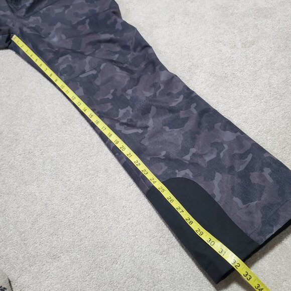 OBERMEYER Malta Snow Ski Pants HydroBlock Waterproof Grey Camo Women's 14 x 32" - Picture 14 of 16